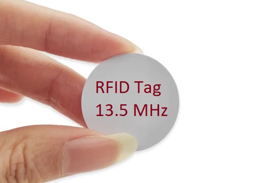 ‫13.5Mhz rfid tag , تگ 13.5 مگا هرتس rfid13.5mhz rfid 13.5mhz coin tag تگ سکه ای تگ گرد دایره