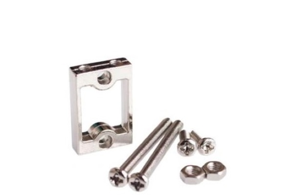 ‫,TT DC Geared Motor Bracket Holder  ,    , براکت موتورگیربکس زرد , براکت موتور زرد ,