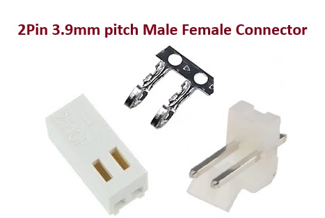 ‫سیم اتصال,جامپروایر,جامپر وایر,کابل پین هدر - XH2.54 2 Pin Pitch 2.54mm Wire Cable Connector Male Pl