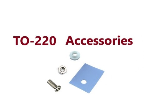 ‫heatsink,hetsink,heat sink,هیتسینک, هیت سینک,رادیاتور, واشر عایق پیچ و مهره و پد سیلیکونی,to220