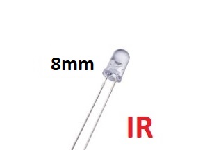 led 8mm 2pin ,led 2pin 8mm,IR led IR
