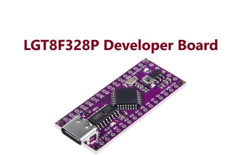 ‫میکروکونترولر میکروکنترولر LGT8F328P LQFP32 MiniEVB HT42B534 Develope Board Nano V3 ATMEGA328 Type-C