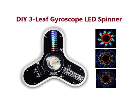 ‫کیت اسپینر ژیروسکوپ دار اسپینر چراغدار اسپینرچراغدار رقصنور اسپینر رقص نور دار