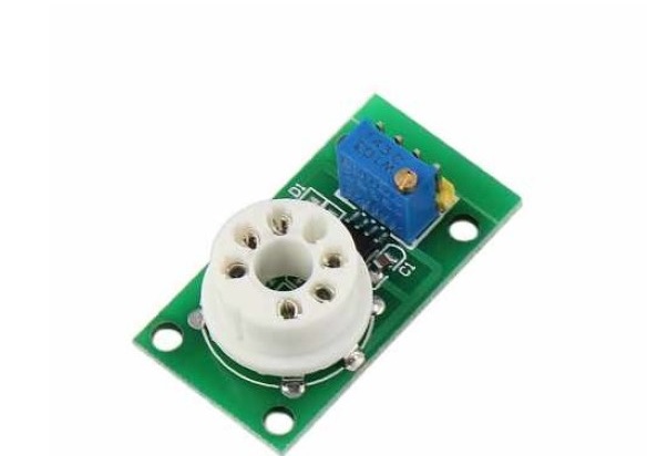 ‫mq base module , ماژول پایه سنسورهای گاز , برد پایه تست سنسورهای گاز
