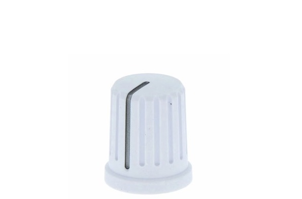 سرولوم  Plastic Potentiometer Knob white