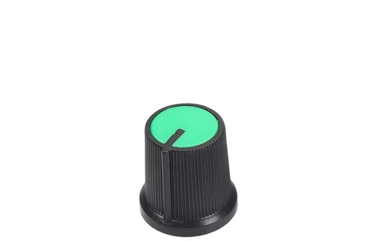 سرولوم  Plastic Potentiometer Knob white