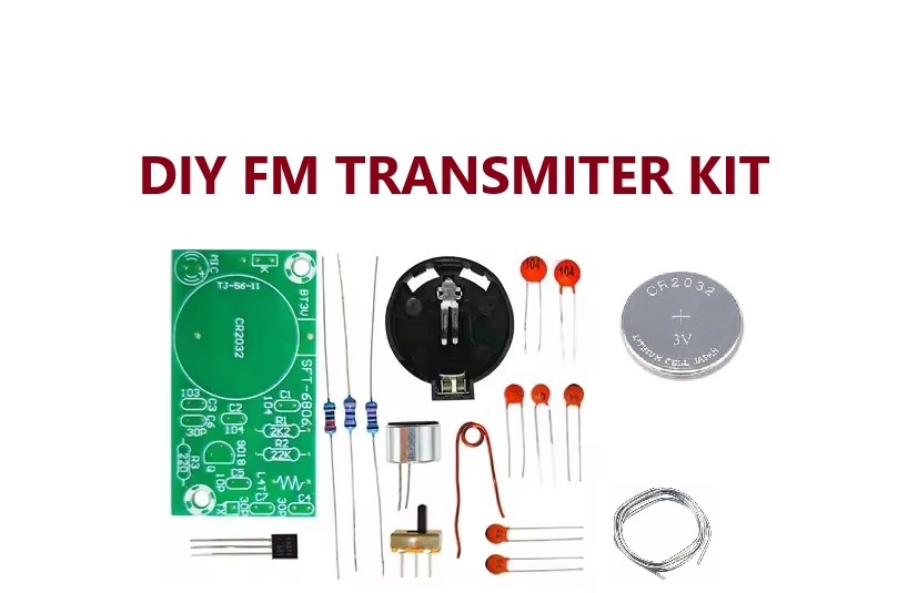 ‫mic microfonمیکروفون بی سیم diy fm transmiter فرستنده اف ام فرستندهfm میکروفون بیسیم میکروفون بی سیم