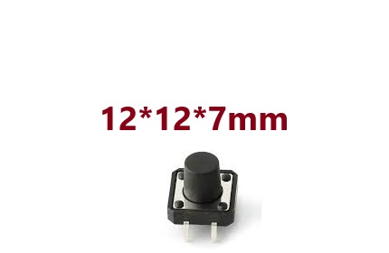 ‫12x12,12 x12,12 x 12,Momentary Tactile Tact Switch , چکشی ,کلید راکر ,سوییچ ,کلید12*12