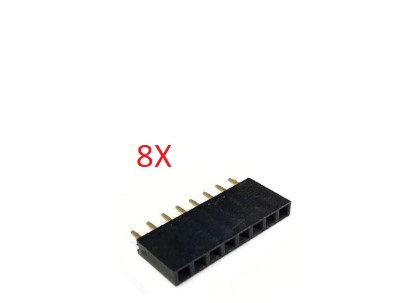 پینهدر 1در8 , پین هدر 1در8, pinheader 1x8