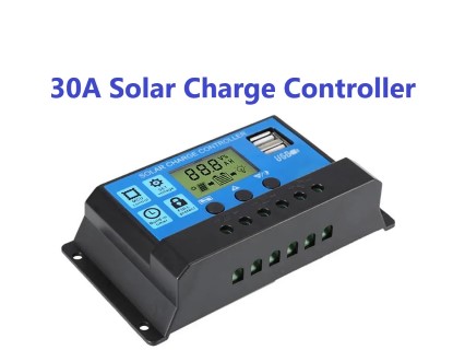 ‫شارژ باتری اسیدی pwm solar charger شارژر خورشیدی کونترول شارژ خورشیدی