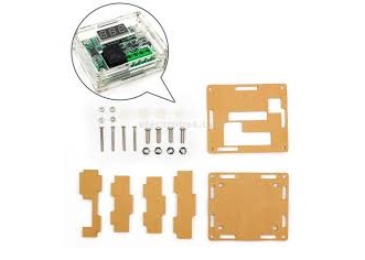 ‫Box Transparent Acrylic Case for W1209 Thermostat Controller, hw557,hw-557, hx-w1209,hxw1209